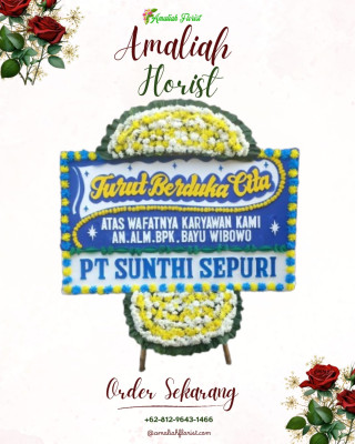 Papan Bunga Duka di Kutambaru