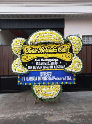 Papan Bunga Duka di Kutambaru