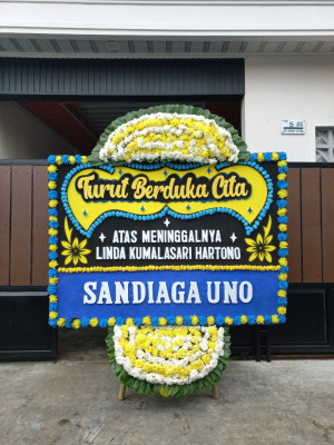 Papan Bunga Duka di Kutambaru