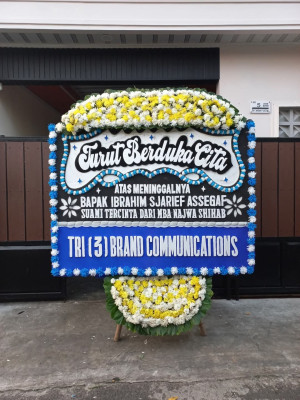 Papan Bunga Duka di Kutambaru